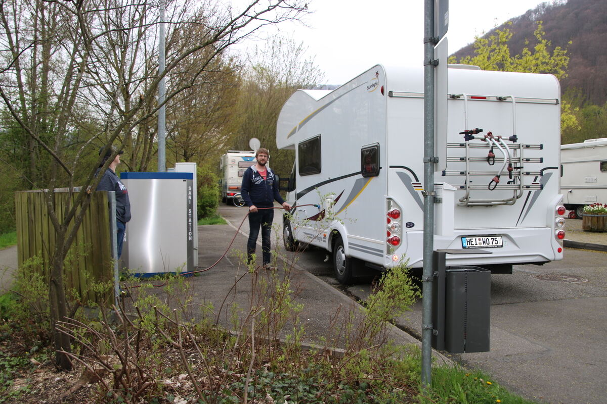 Rekordzahlen Bei Bernachtungen Auf Wohnmobilstellplatz In Bad Urach Neckar Erms