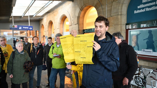 Gabriel Garreis, Leiter Angebotsplanung beim Zweckverband Regional-Stadtbahn Neckar-Alb.