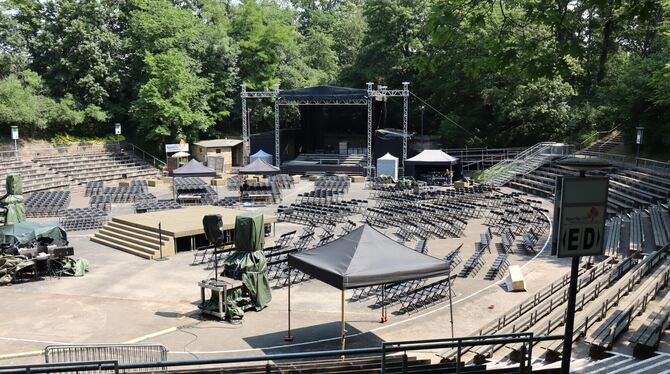 Das Freilichttheater auf dem Killesberg hat knapp 1 400 Sitzplätze.  FOTO: SCHNIEPP