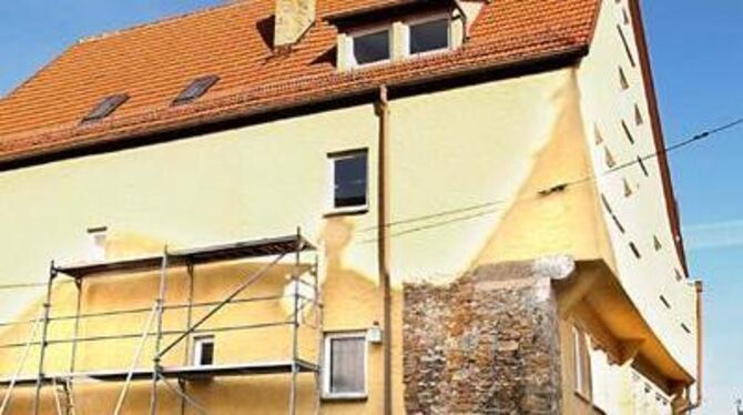 Windschief kommt das Haus in der Oberamteistraße daher.
FOTO: TRINKHAUS