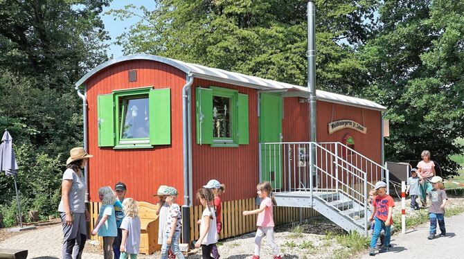 Die Elternbeiträge in St. Johann steigen von September an. Dann muss auch für die Betreuung im Waldkindergarten Ohnastetten tief