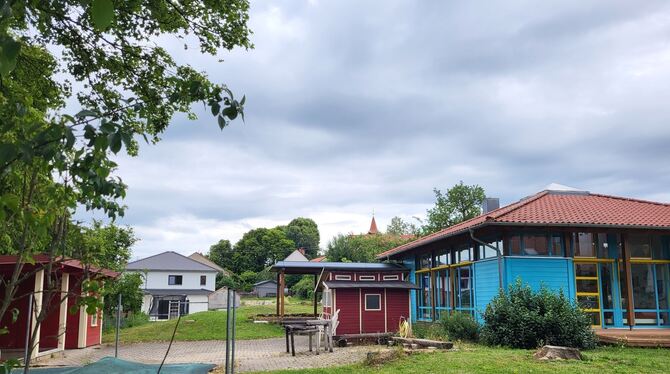 Der Kindergarten Auingen.  FOTO: BLOCHING