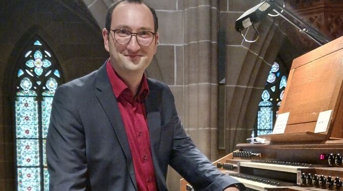 Der Organist Christian Drengk spielte ein abwechslungsreiches Konzert in der Marienkirche.