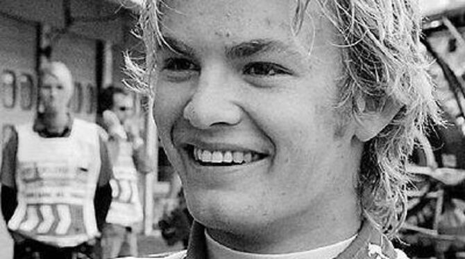 Jungstar Nico Rosberg will auf den Formel-1-Spuren seines Papas Keke wandeln. 
FOTO: DPA