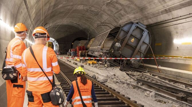 Nach Unfall im Gotthard-Tunnel