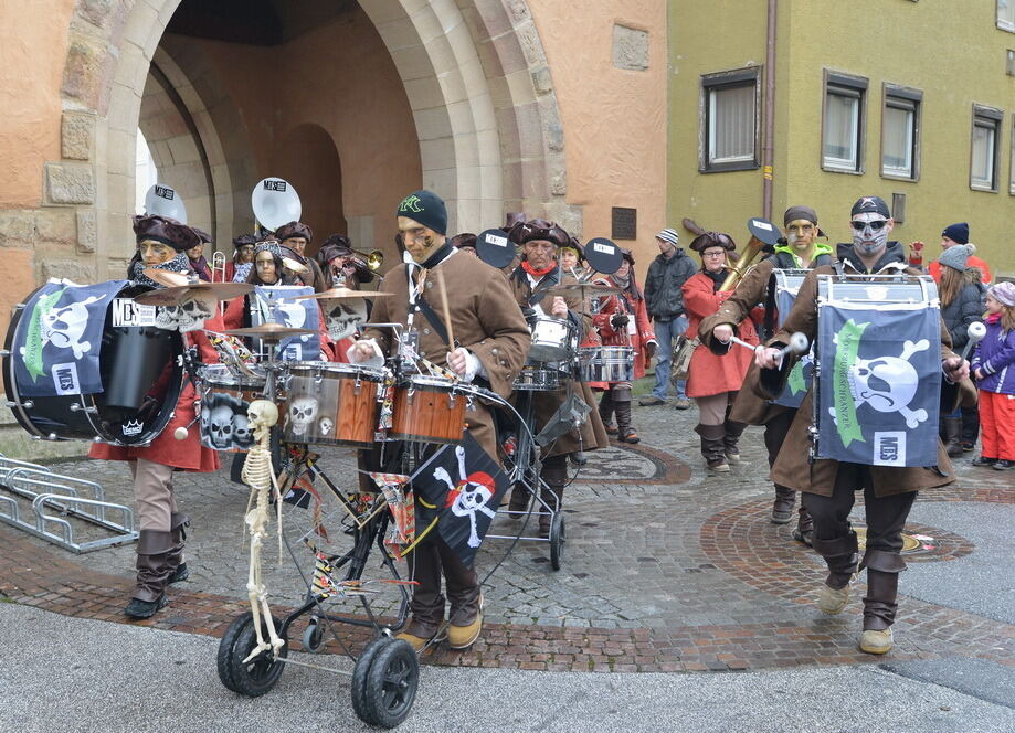 Fasnetsumzug in der Reutlinger Innenstadt