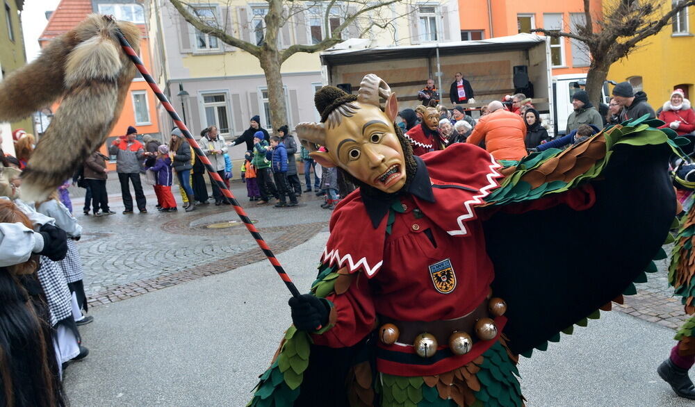 Fasnetsumzug in der Reutlinger Innenstadt