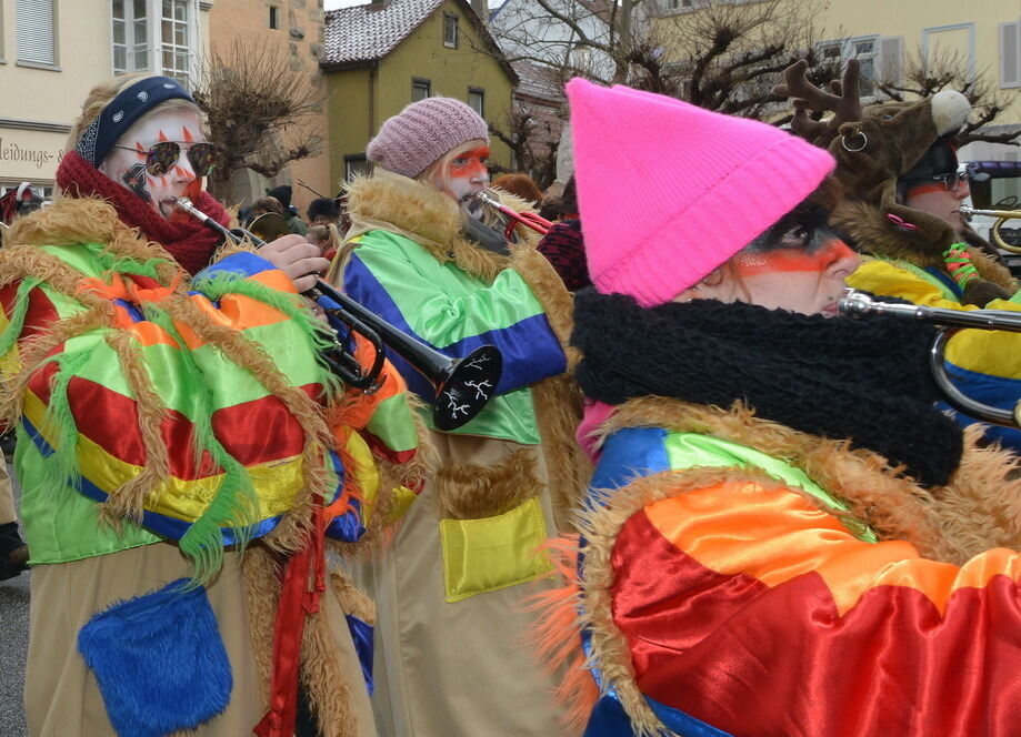 Fasnetsumzug in der Reutlinger Innenstadt