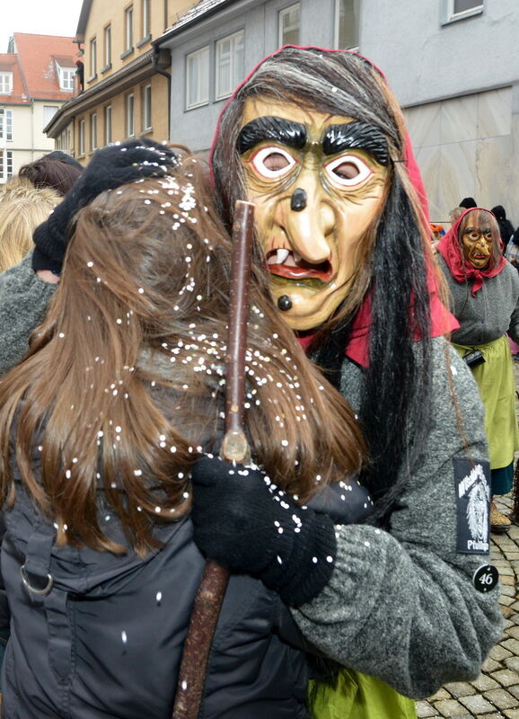 Fasnetsumzug in der Reutlinger Innenstadt