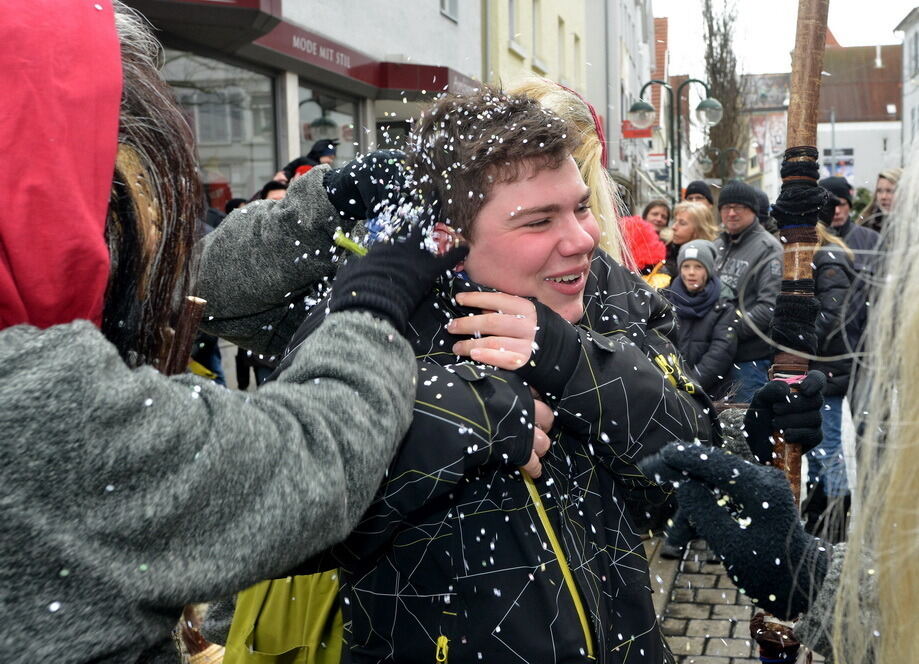 Fasnetsumzug in der Reutlinger Innenstadt