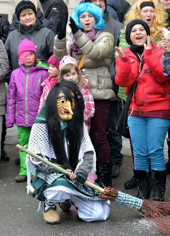 Fasnetsumzug in der Reutlinger Innenstadt