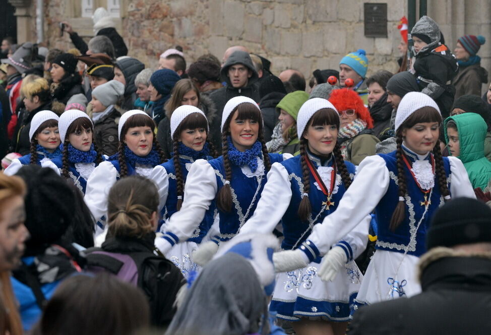 Fasnetsumzug in der Reutlinger Innenstadt