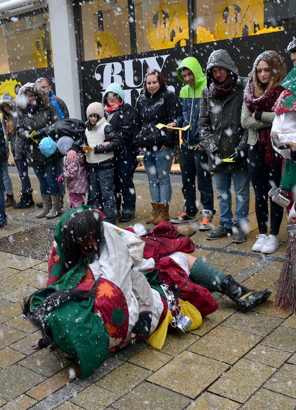 Fasnetsumzug in der Reutlinger Innenstadt