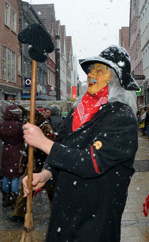 Fasnetsumzug in der Reutlinger Innenstadt