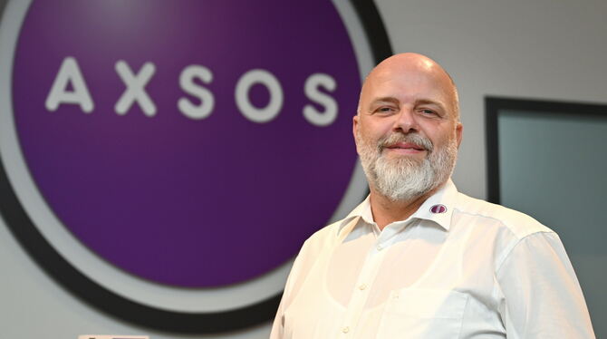 Frank Müller, Vorstand der Axsos AG mit Sitz in Metzingen.