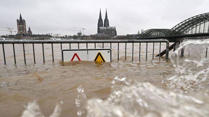 Hochwasser in Köln