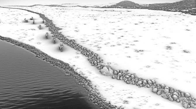 Spuren der Eiszeitjäger in der Ostsee entdeckt