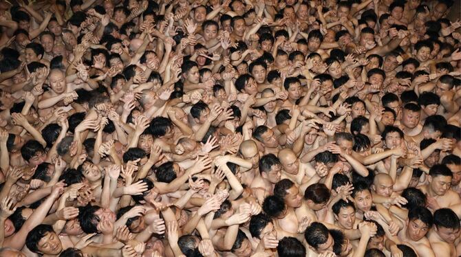 Letztes »Naked Man Festival« in Japan