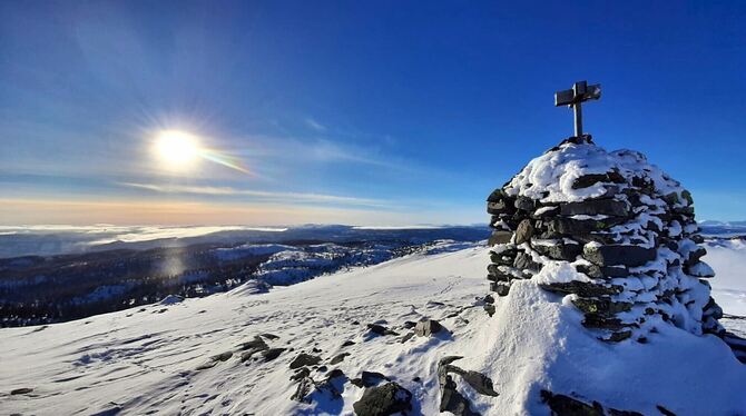 Das winterliche Norwegen bietet die Kulisse für das Hemsing-Festival in Aurdal.