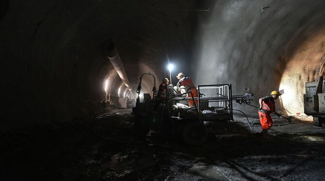 Baustelle Brennerbasistunnel