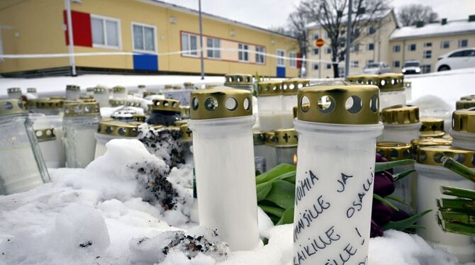 Schießerei in finnischer Schule