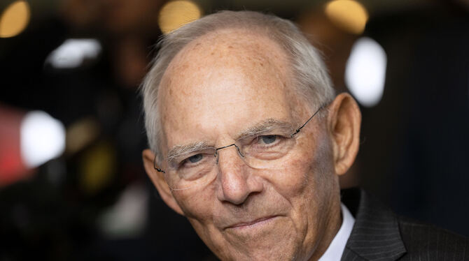 Wolfgang Schäuble. FOTO: MURAT/DPA