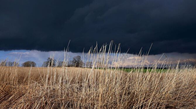 Gewitter und Sonne im Süden