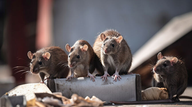 Ratten sind immer auf der schnellen Suche nach Nahrung. Achtlos weggeworfene Essensreste sind ein willkommener Snack für sie. In