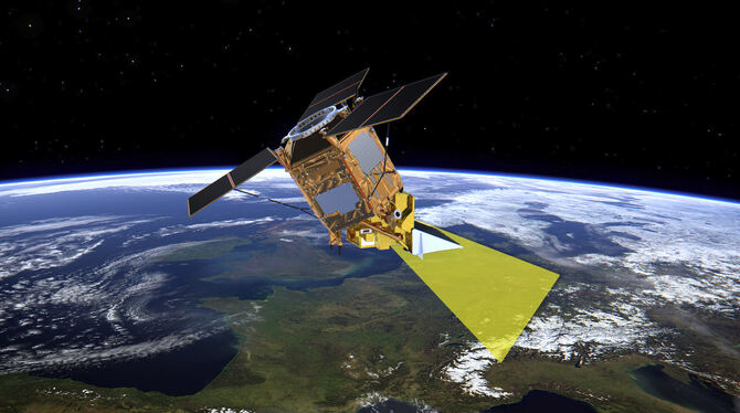 Satelliten machen im Auftrag der EU Aufnahmen von den landwirtschaftlichen Nutzflächen in ganz Europa, auch von Ackerflächen und