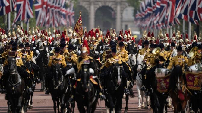 Geburtstagsparade »Trooping the Colour«