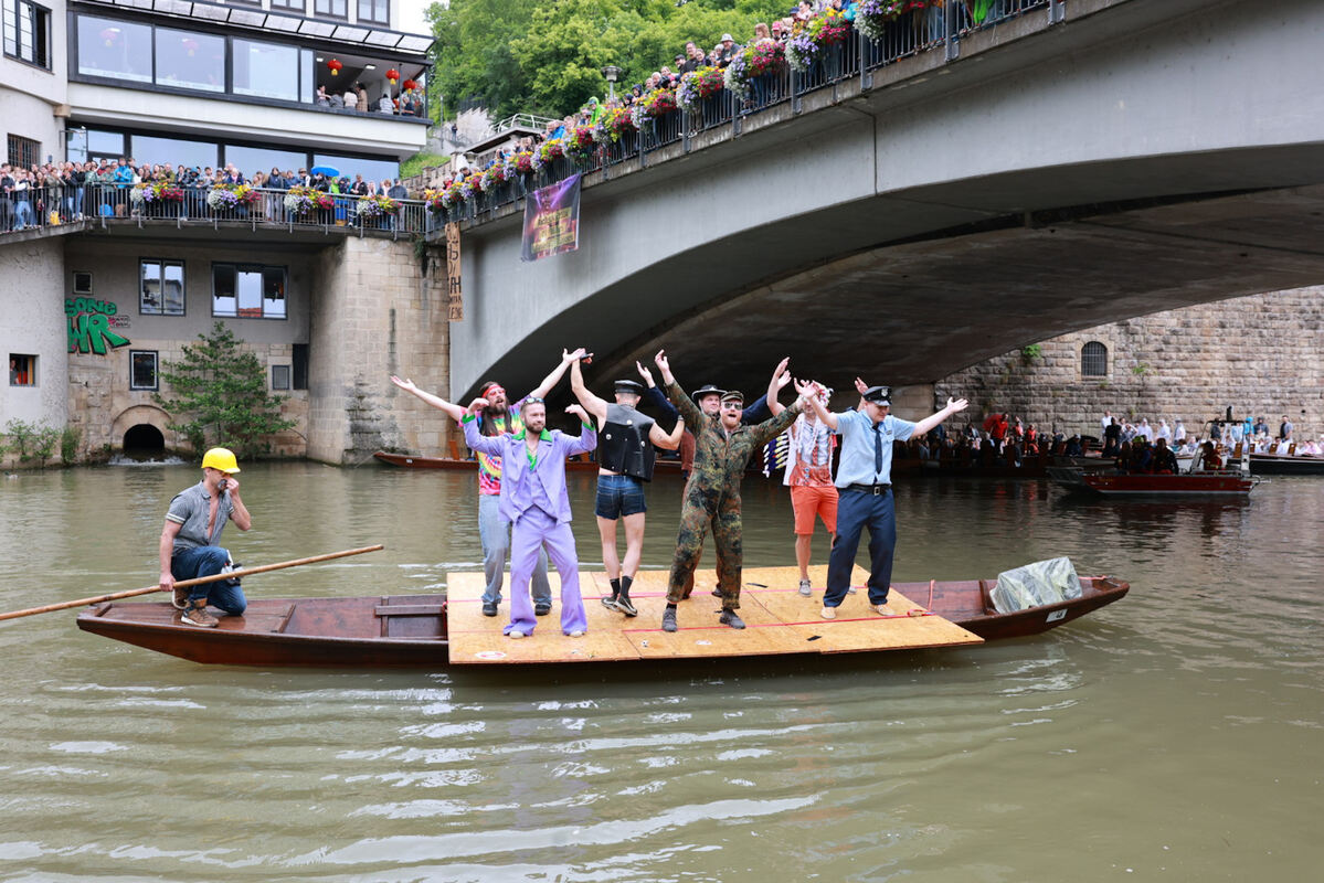 Stocherkahnrennen 1