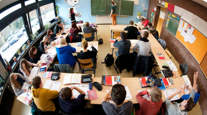 Die Gemeinschaftsschulen befürchten, dass sie die neuen Werkrealschulen werden. FOTO: STRATENSCHULTE/DPA