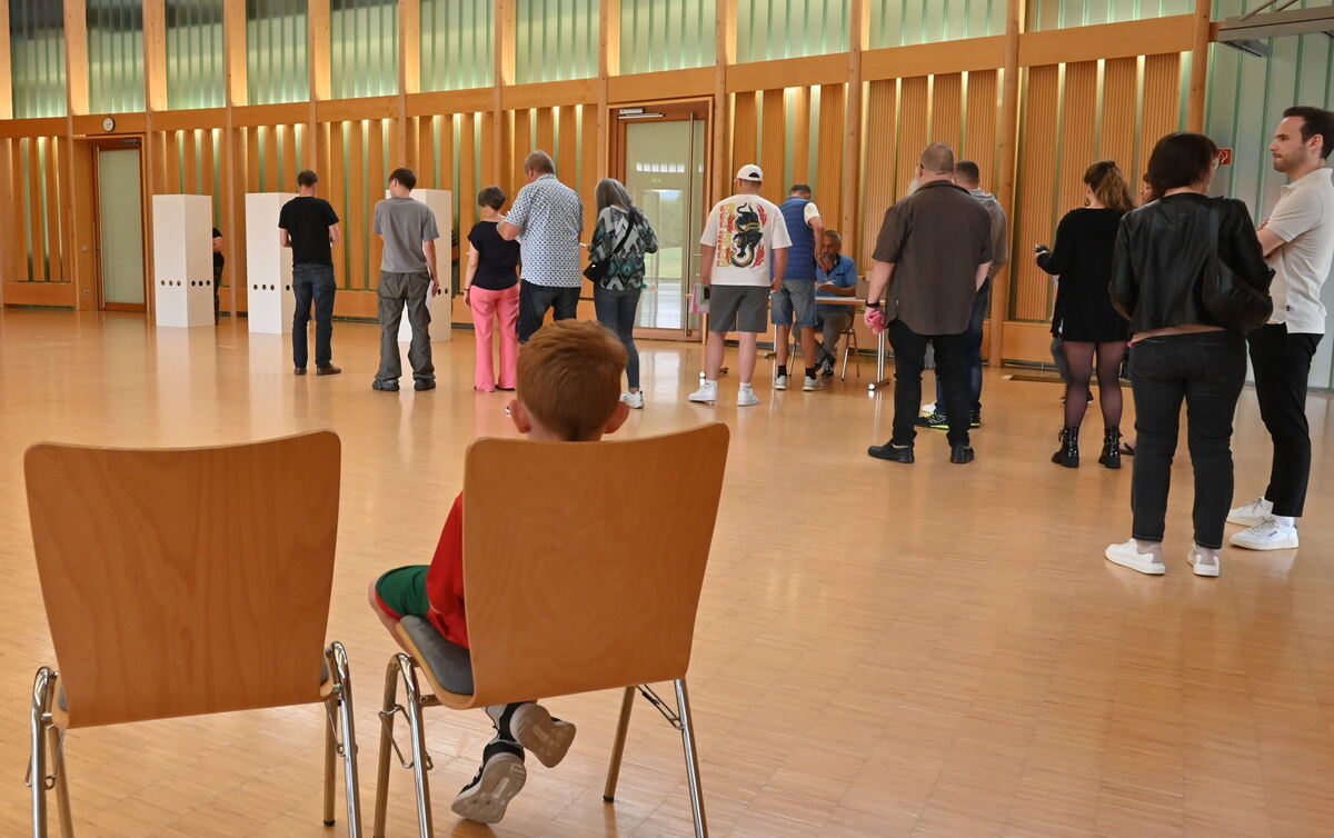 Geduld war in der Gomaringer Kulturhalle gefragt FOTO MEYER