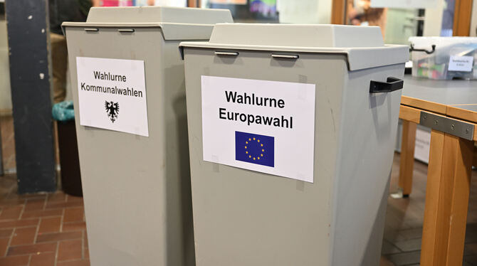 Auch in Reutlingen haben zehntausende Menschen am Sonntag über die neue Zusammensetzung des EU-Parlaments abgestimmt.