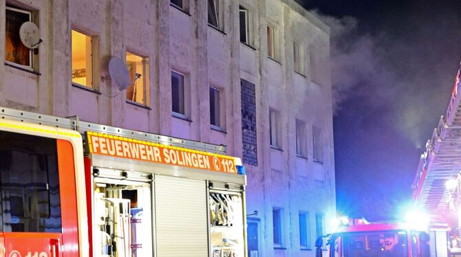 Brand in Solingen