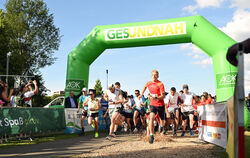Rund 1.800 Läuferinnen und Läufer machten sich beim AOK-Firmenlauf auf die Strecke.