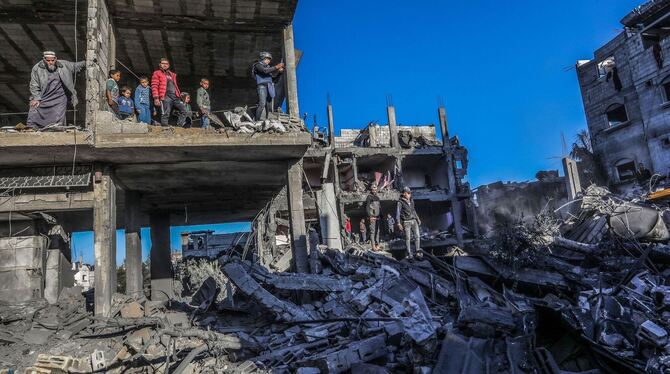 Zerstörung im Gazastreifen