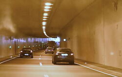Bitte recht freundlich: Der Blitzer im B 27-Tunnel in Fahrtrichtung Tübingen wird von den Verkehrsteilnehmern rege angenommen. 