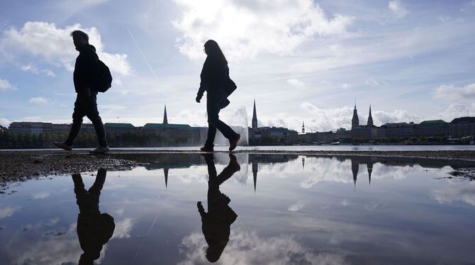 Spaziergang an der Alster