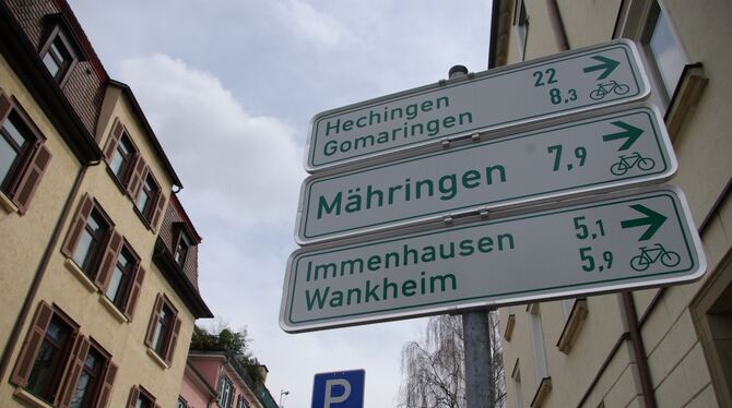 Auf dem Rad kommt man gut orientiert durch den Kreis Tübingen.