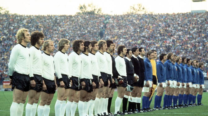 Wie sich die Zeiten ändern: Bei der WM im Jahre 1974 ging es noch ganz anders zu.