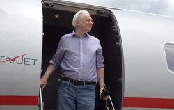 Julien Assange darf zurück nach Australien fliegen.  . FOTO: WIKILEAKS/DPA 