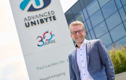 Sandro Walker, geschäftsführender Gesellschafter der Advanced Unibyte  GmbH, hat sein Unternehmen vor 30 Jahren gegründet.