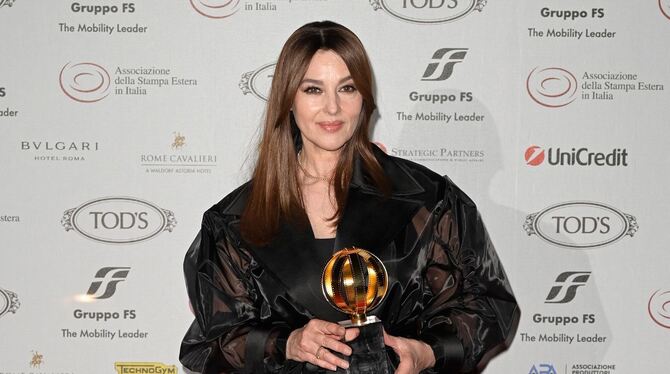 Verleihung des italienischen Filmpreises Globo d‘Oro
