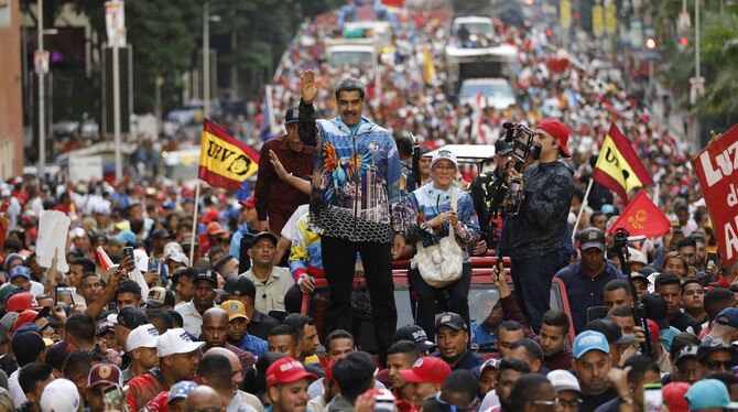 Wahlkampfauftakt für Präsidentenwahl in Venezuela