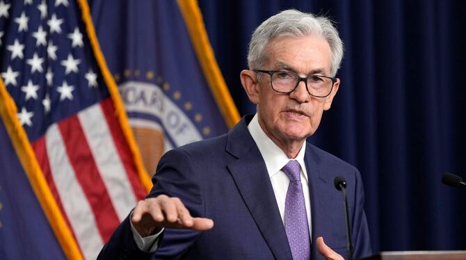 Pressekonferenz der US-Notenbank Fed