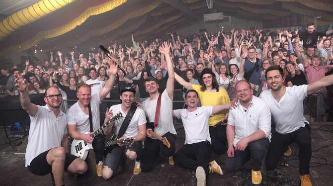 Die »Boiz Bänd« hat in Urach so etwas wie ein Heimspiel. FOTO: PRIVAT