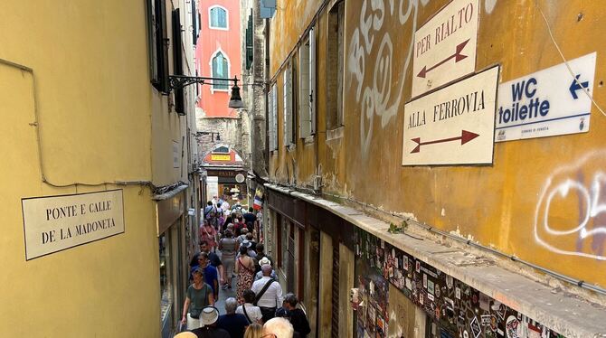 Venedig verteuert Eintritt für Tagesbesucher