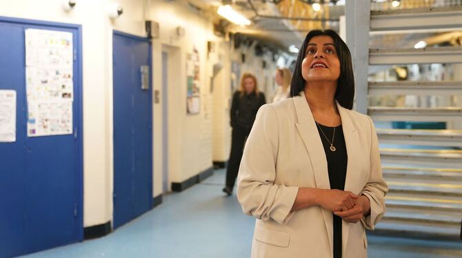 Besuch von Shabana Mahmood in HMP Bedford