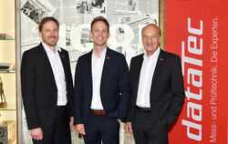 Der Vorstand der Datatec AG (von links): Uwe Scheihing, Markus Kohler und Hans Steiner.